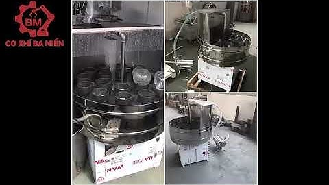 Máy rửa chai 24 vòi – Máy súc rửa chai bán tự động