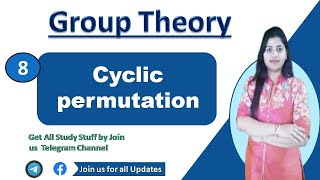 Cyclic permutation in Group theory with examples | Part - 8