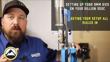 Setting up your 9mm dies on the Dillon 550c