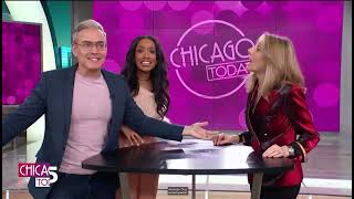 Alexandra Duvivier on NBC for the Rhapsody Theater Show at Chicago - 2024