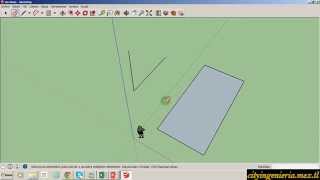 SketchUp 2014 (1): Lineas, Rotar y Borrar by CityIngenieria 14,558 views 10 years ago 3 minutes, 52 seconds