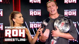 The ROH World TV Champion Kyle Fletcher issues an OPEN CHALLENGE! | ROH TV 12/28/23