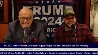 America&#39;s Mayor Live (E326): ELECTION 2024—The Eve of the New Hampshire Primary