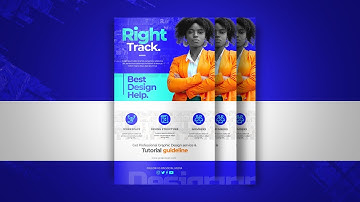 How to Make Company Email Newsletter Design | Adobe Photoshop Tutorial