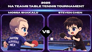 Steven Chen (1490) vs Mossa Shakalu (1640) | JOOLA North American teams Championships