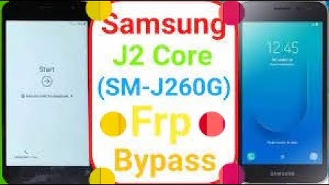 SAMSUNG J2 CORE (SM-J260G)FRP Bypass Android 8.1.0 unlock google account lock without Pc new sec