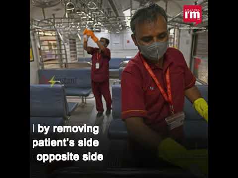 Indian Railways converts train coaches into isolation wards