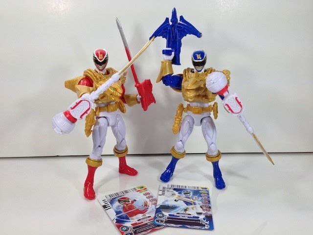 Review: Armored Ultra Mode Red & Blue Rangers (Power Rangers