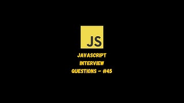 Javascript Interview Questions #45. Guess the output ? #coding #javascript #interview #question
