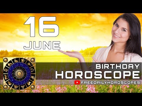 Video: Horoscoop 16 Juni