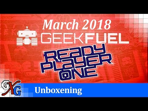 Ready Player One Box From Geek Fuel March 2018 | GenXGrownUp