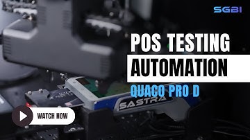 Revolutionize POS Testing Automation with Quaco Pro D | Elevating Retail Experiences with Automation