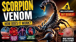 Scorpion Attack Explained in Realistic 3D Animation 😨| Bichhu ke Dangerous Effect Explain in One Min