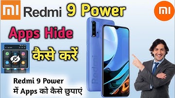 How To Hide App in Redmi 9 Power | Redmi 9 Power Hide Apps | Redmi 9 Power App hide
