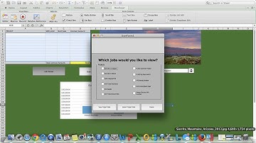 Excel VBA project video Victoria Raught Spring 2014