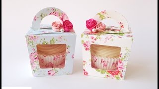 Tutorial: Scatola Porta Cupcake - Cupcake Gift Box