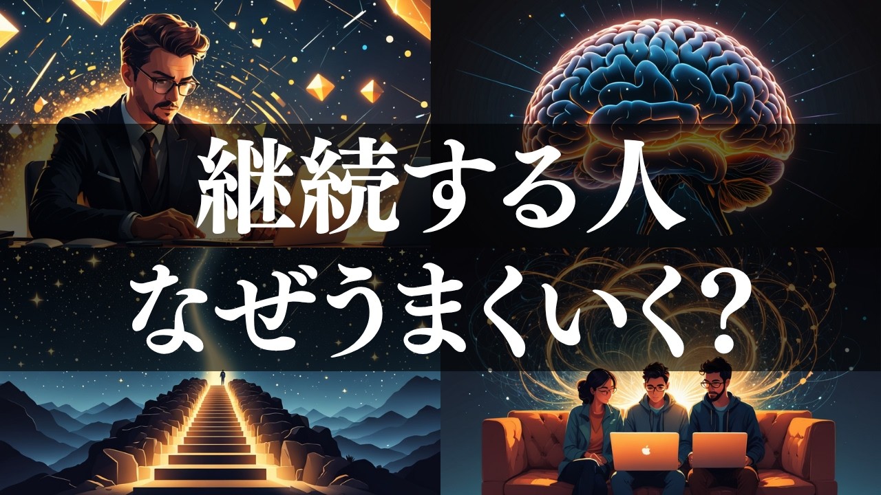 【9割が知らない】なぜ継続する人だけがうまくいくのか?