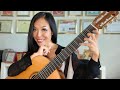 Left Hand Exercise - Finger Independence - Classical Guitar Tutorial by Thu Le