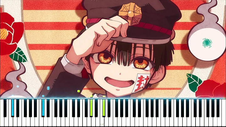 地縛少年花子くん / Jibaku Shounen Hanako-kun OP - "No.7" - Jibaku Shounen Band (Synthesia Piano Tutorial)