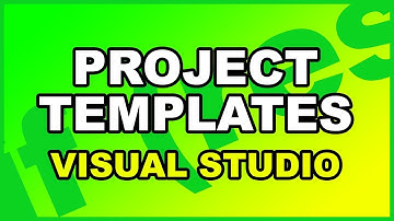 Creating Project Templates VSIX in Visual Studio
