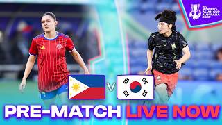  Philippines Vs Korea Republic  Get Ready For Action  Prematch  Afc Womens Asian Cup 2026