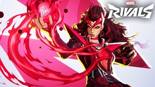 NEW Scarlet Witch Gameplay  Marvel Rivals Game