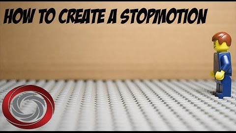 How To Make A Stopmotion Using DigiCamControl