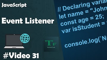 🔔 JavaScript Event Listeners Explained – Make Your Website Interactive!