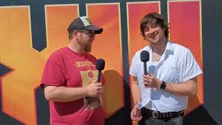 Jeremy from Nevertel talking to the Hobo on the Radio @TotalRockOnline #dlxxiii