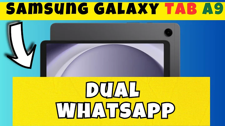 Dual Whatsapp Samsung Galaxy Tab A9 || How to use dual whatsapp options || Dual whatsapp settings