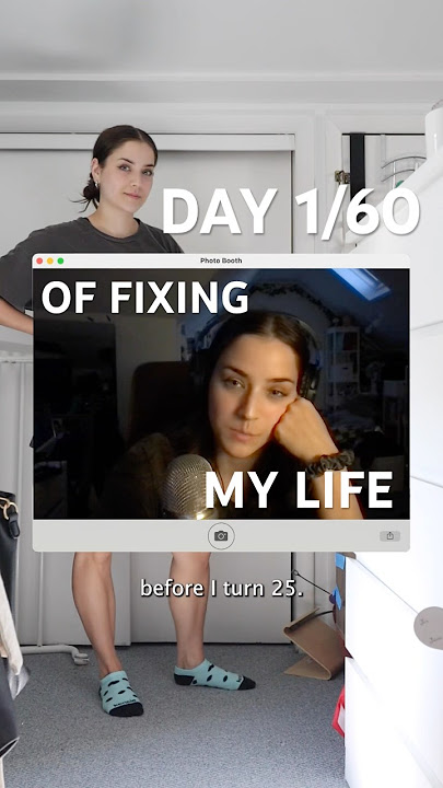 day one of fixing my life in 60 days