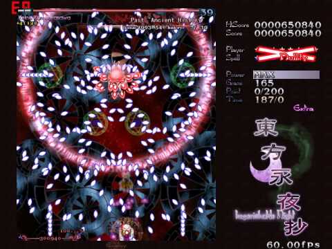 stages of mitosis Touhou 8 imperishable night past ancient history timeout