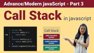 Call Stack in javaScript - Advance/Modern javaScript part 3
