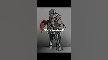 "Omnithorn" | Omnipotent!Sans edit