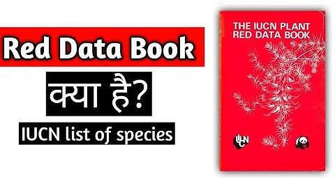 Red Data Book & IUCN List of Species #endangered #critically_endangered #vulnerable #threatened