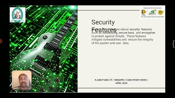 K.Amuthan | Assistant Professor | case study video | Modern OS |SNS Institutions