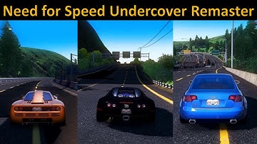 Need for Speed  Undercover Remaster -  Photorealistic Textures  - Ultra Realistic Graphics Mods -