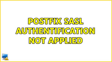 Ubuntu: Postfix SASL Authentification not applied