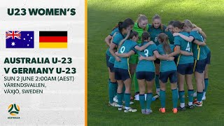 Australia U-23 Women v Germany U-23 Women | International Friendly | Four Nations Tournament