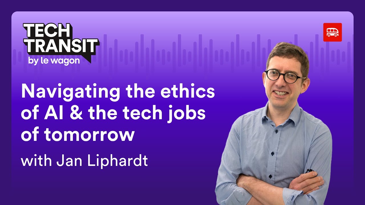 Tech Transit Podcast | Navigating the ethics of AI and the tech jobs of  tomorrow with Jan Liphardt