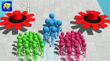 Crowd Runners Gameplay (iOS & Android) Walkthrough Part 22