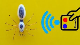 How To Make A Remote Control Spider Robot At Home | Amazing Spider Robot | Electric Spider Robot DIY