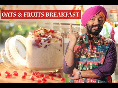 oats-&-fruits-breakfast---healthy-recipe