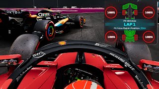 The 2023 Qatar Grand Prix but the TYRES LITERALLY LAST ONE LAP!
