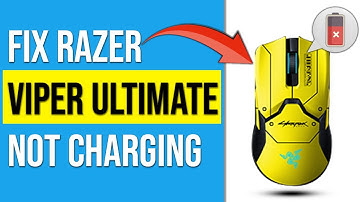 How To Fix Razer Viper Ultimate Not Charging (How To Resolve Razer Viper Ultimate Not Charging)