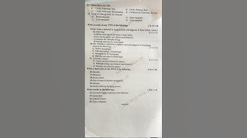 Bsc nursing 4 th sem adulth health nursing 2 question paper # knrush # #2024#