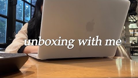 sub) 예비 유학생의 맥북 에어 M3 unboxing  | 일상 VLOG | 같이 구경해요 #맥북언박싱 #맥북 #유학생 #브이로그 #노트북