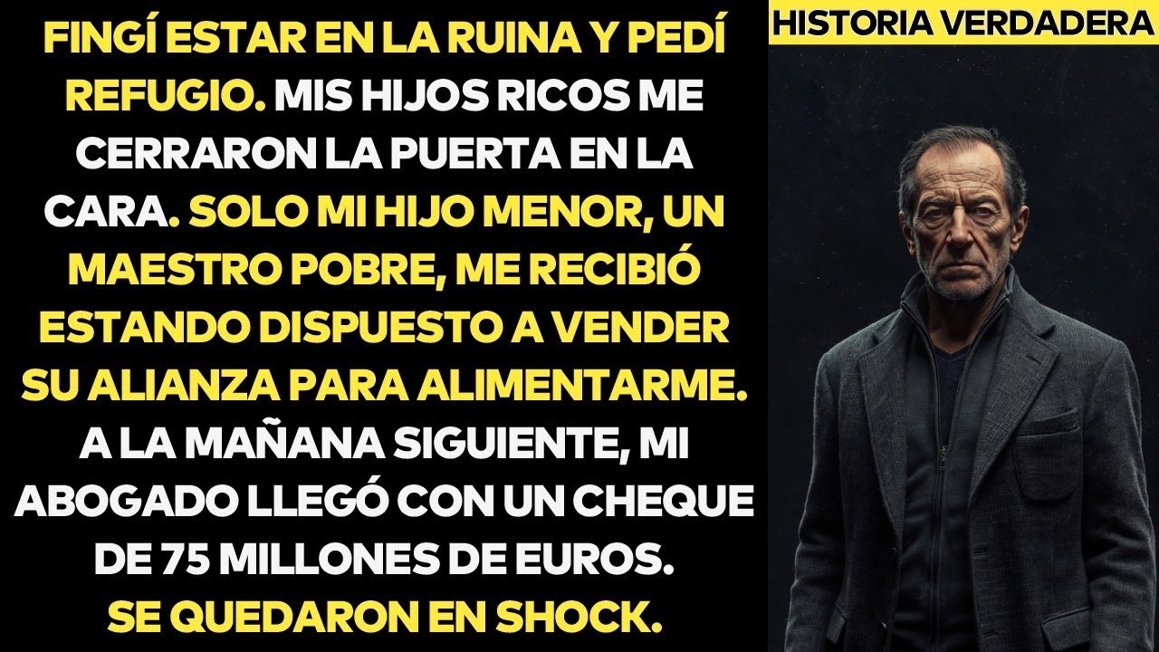 Me Despreciaron Por Ser Pobre… Pero Mi Hijo Maestro Cambió Mi Destino