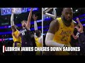 CHASEDOWN BLOCK BY JAMES 😱 | NBA on ESPN