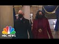 Clintons, Bushes, Obamas Arrive At Biden’s Inauguration Ceremony | NBC News